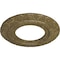 Ekena Millwork Claremont Medallion (Canopies up to 5 5/8"), 9"OD x 4 1/2"ID x 1/2"P, Mississippi Mud Crackle CM09CLMMC - alternate 2
